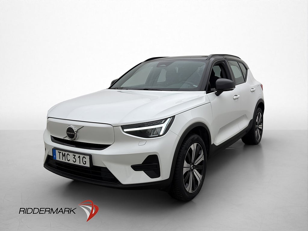 Volvo XC40 Recharge Twin Motor AWD Värm Kamera CarPlay Drag
