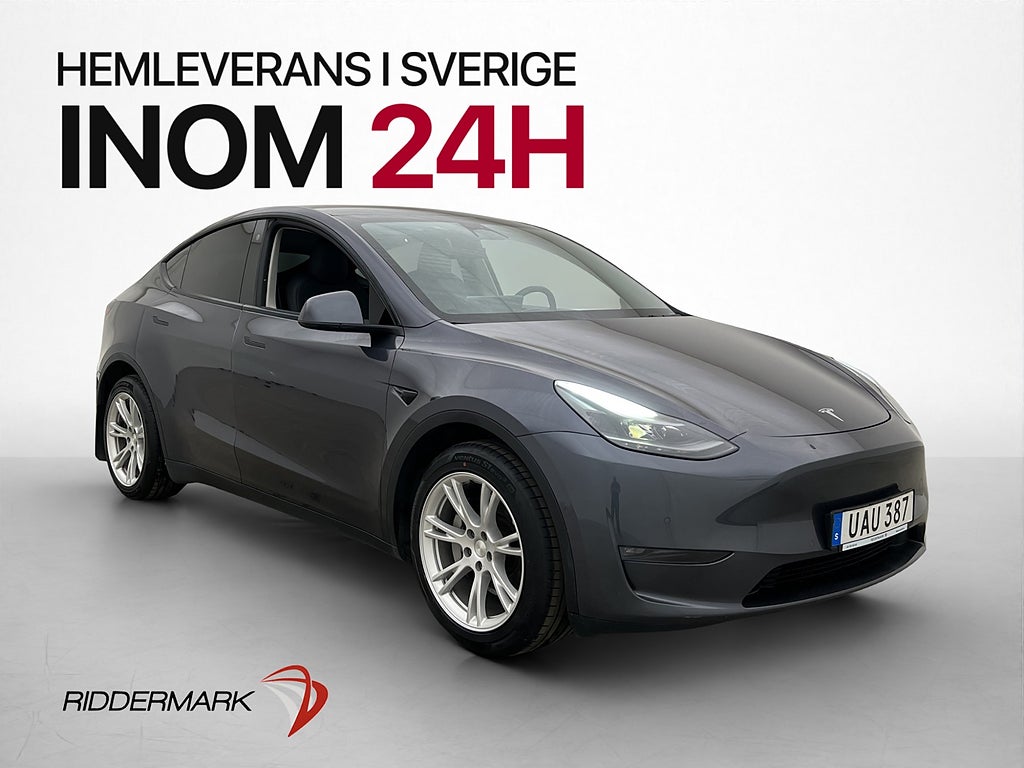 Tesla Model Y Long Range AWD Svensksåld Panorama Drag MOMS