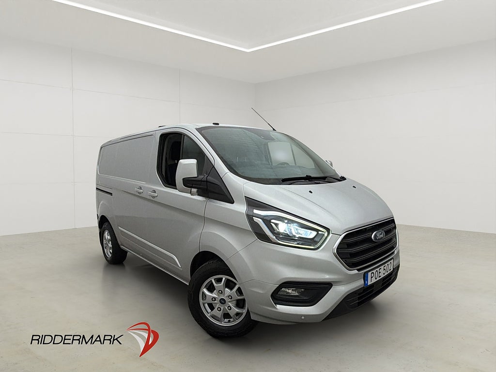 Ford Transit Custom 130hk Värmare 2xDörrar Drag Kamera 1-Äga