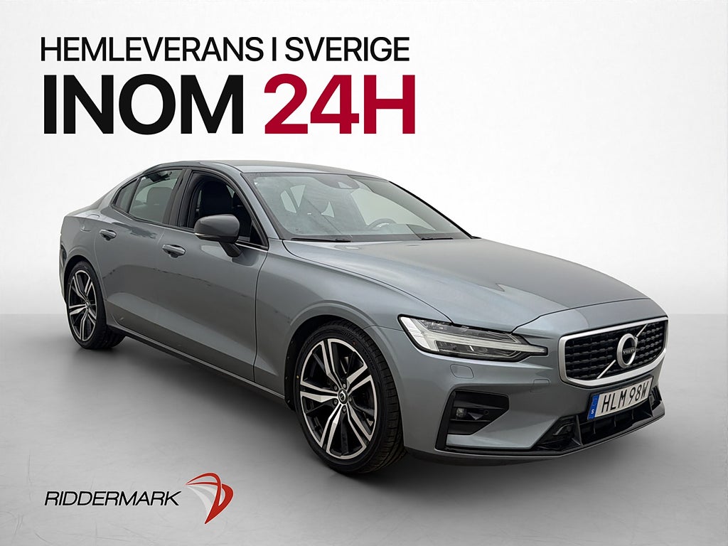 Volvo S60 T5 250hk R-Design BLIS Navi Kamera Carplay