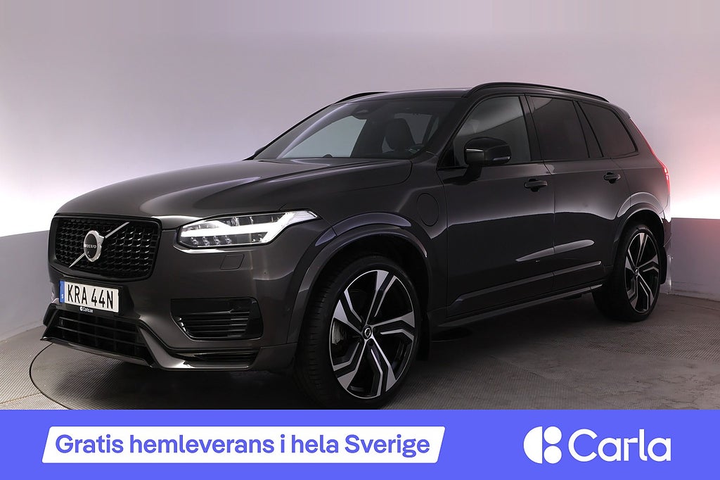 Volvo XC90 7-seater Recharge T8 AWD Ultimate Dark B&W Drag