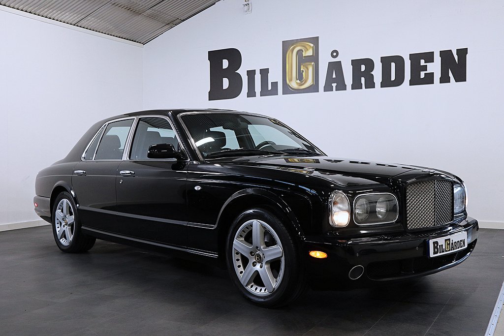 Bentley Arnage Mulliner T 6.75 V8 458HK Fullutrustad 