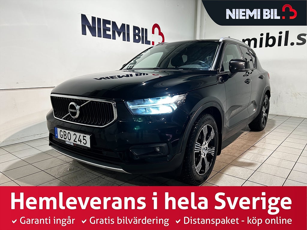 Volvo XC40 B4 AWD Geartronic Momentum Drag Pvärm Kamera SoV