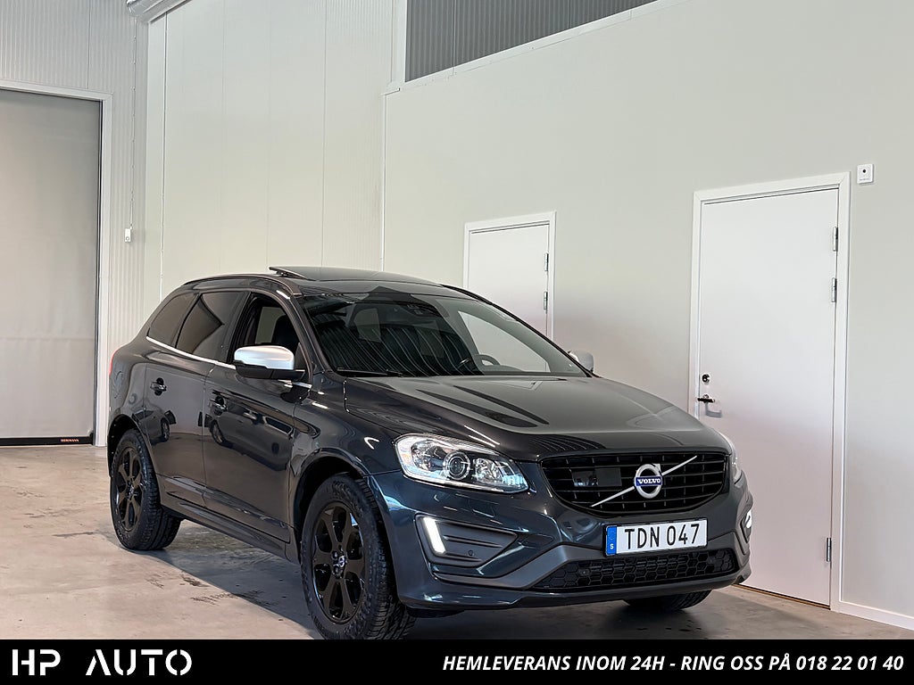 Volvo XC60 D4 AWD Polestar Classic R-Design Pano Drag B-Kam