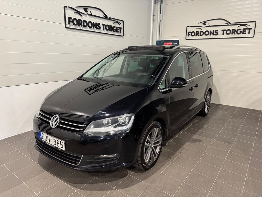 Volkswagen Sharan 7-Sits 2.0 TDI Panorama|Gps|B-Kamera|Eldörrar|Drag