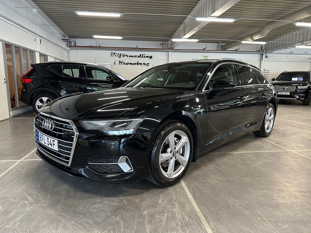 Audi A6 Avant 40 TDI quattro Proline Sport Värmare Drag LED 