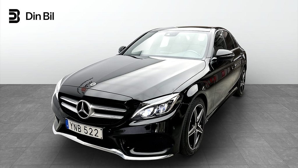 Mercedes-Benz C 220 d 4MATIC AMG Pano/Burmester/Drag/Värmare