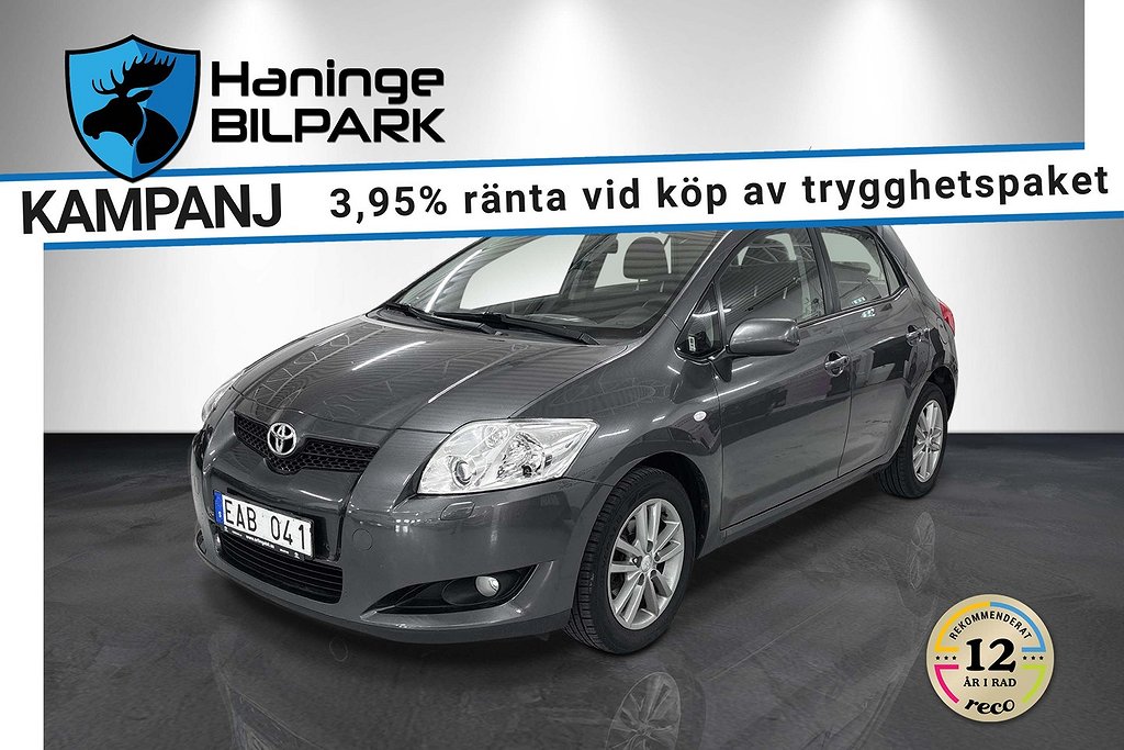 Toyota Auris 5-DR 1.6 /SUPERDEAL 3,95% /KAMKEDJA /LÅGMILARE