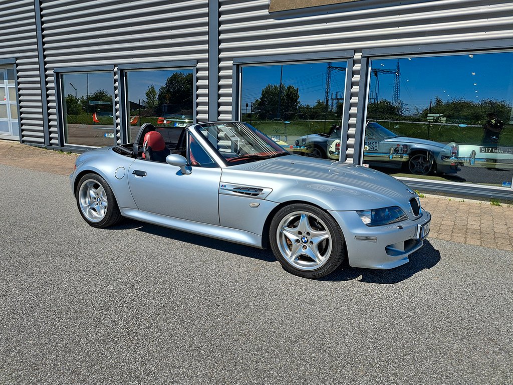 BMW Z3 M Roadster 321HK Hardtop Tvåfärgat skinn