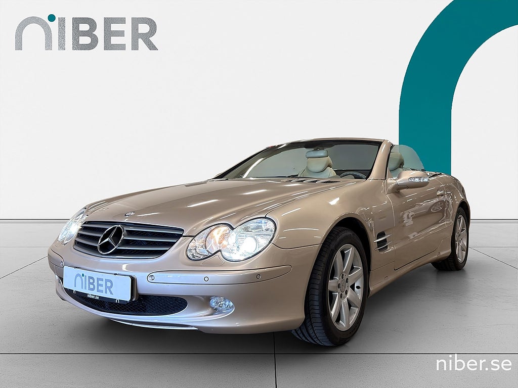 Mercedes-Benz SL 500 Roadster, 1 BRUKARE, LÅG MIL, SV-SÅLD