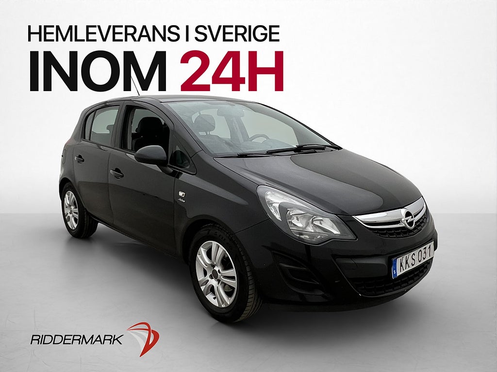 Opel Corsa 1.4 100hk Active Rattvärme P-Sensorer Farthållare