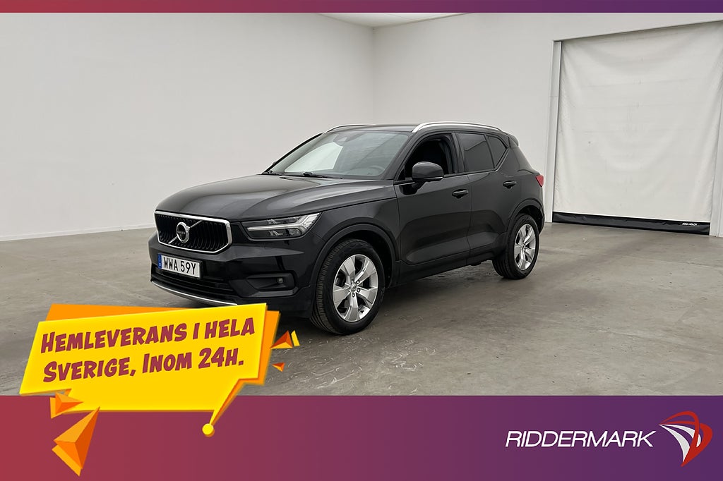 Volvo XC40 D4 AWD Momentum VOC Värm H/K 360° Drag CarPlay