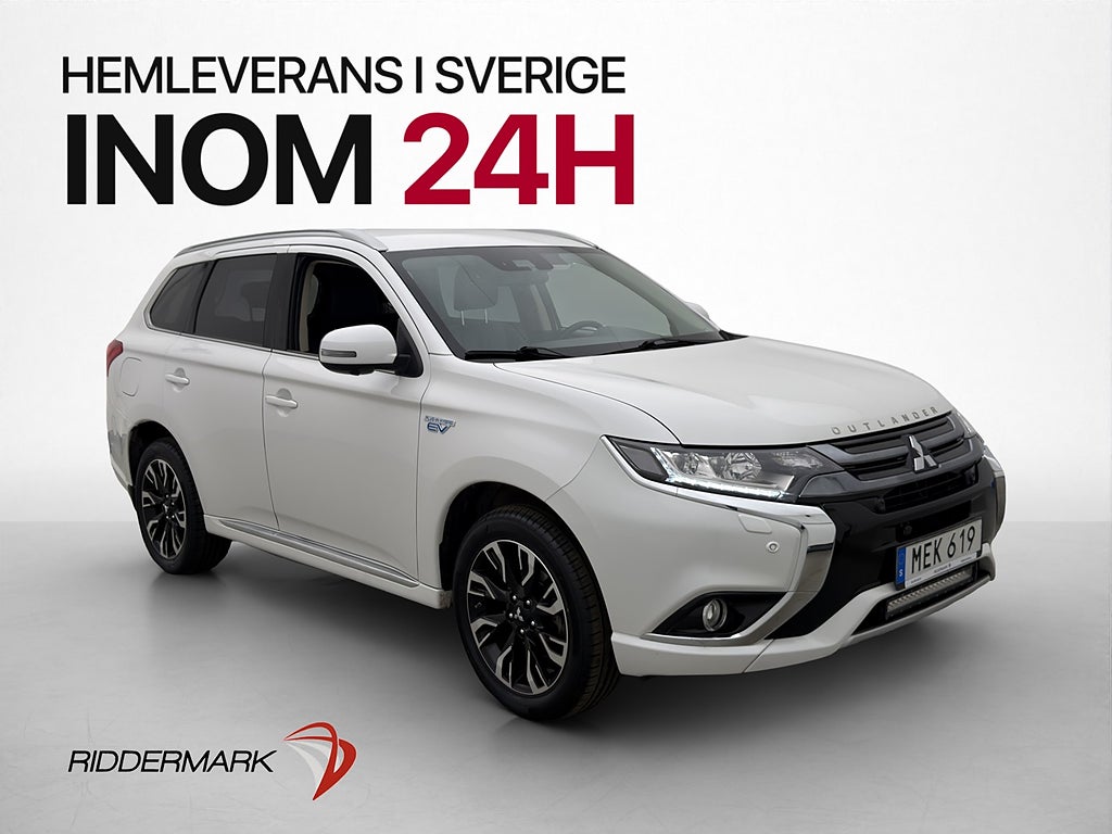 Mitsubishi Outlander PHEV AWD Business M-Värm 360° Skinn