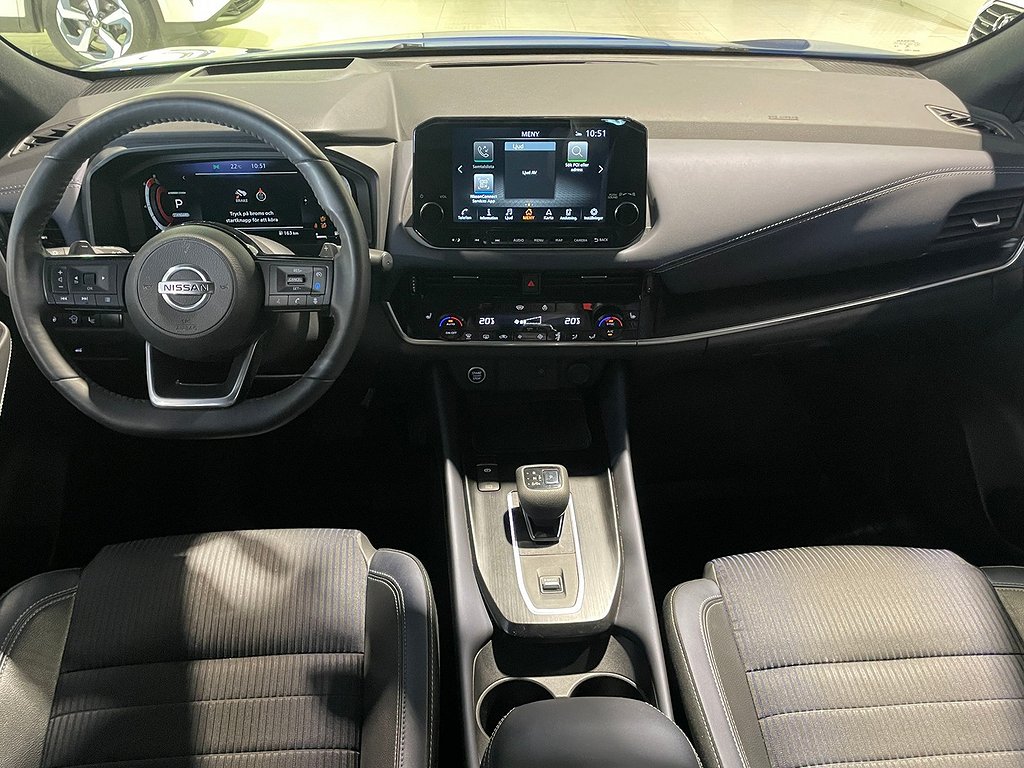 Nissan Qashqai 1.3 TEKNA | Head-Up | 1 ÄGARE | NYSERVAD | 2022