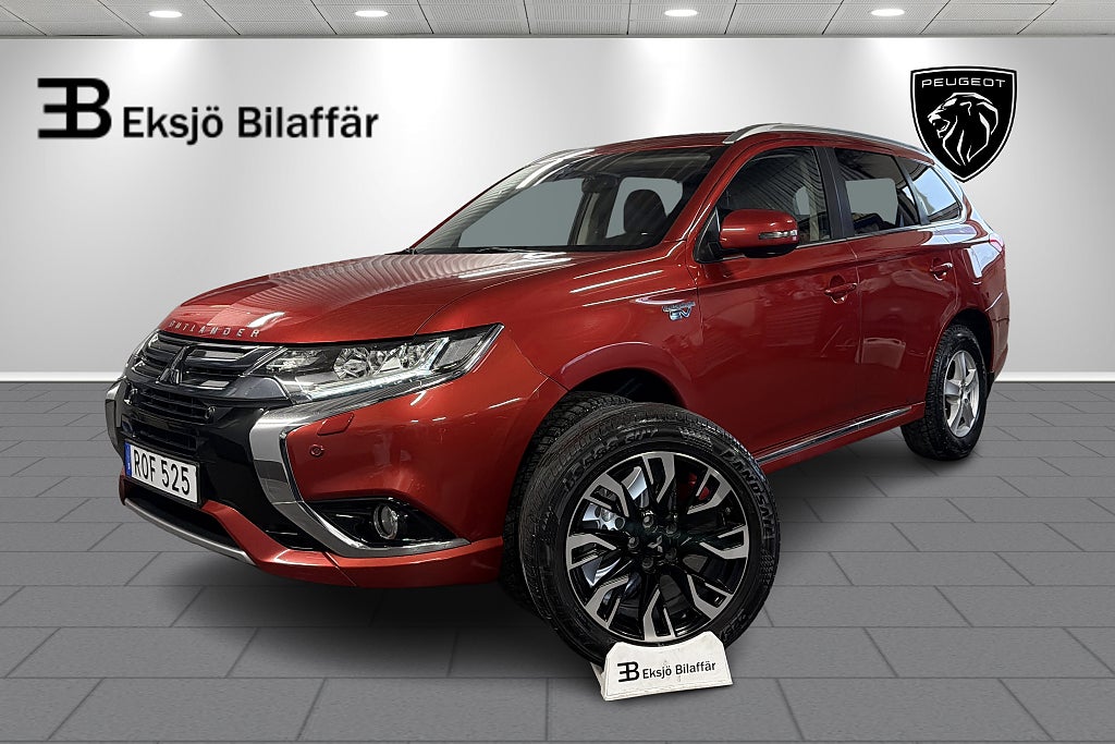 Mitsubishi Outlander PHEV CVT Comfort Euro 6 /Dragkrok/Backkamera/