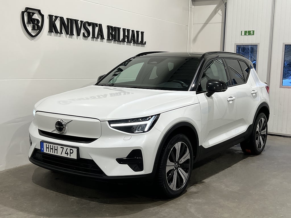 Volvo XC40 Recharge Single Motor Core Leasbar Värmare 231hk