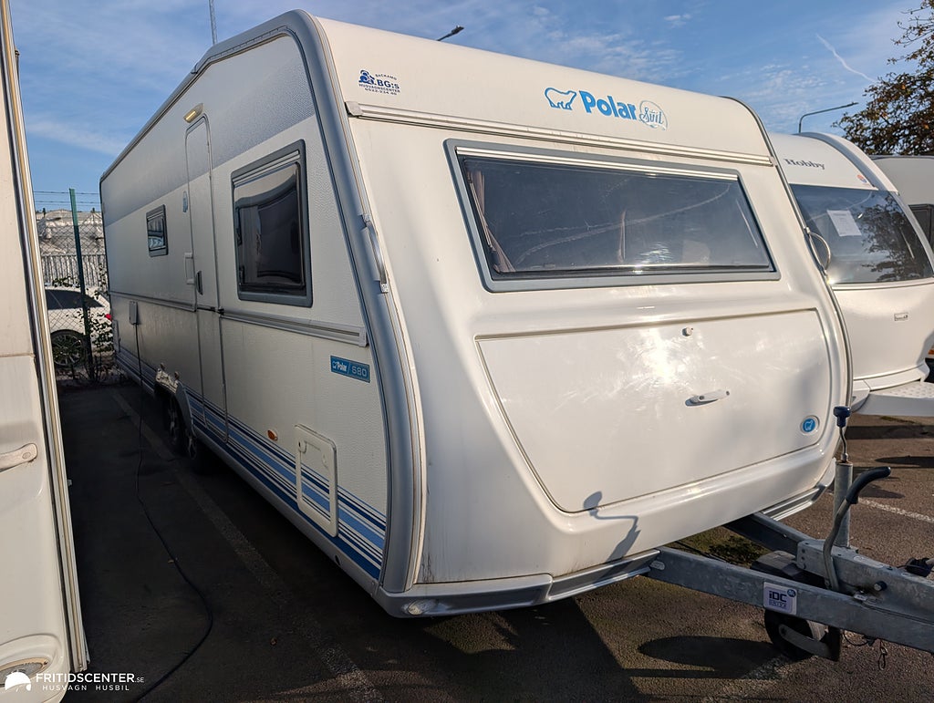 Polar 680 CTX Svit *Skinn / Mittdinett / Fint skick