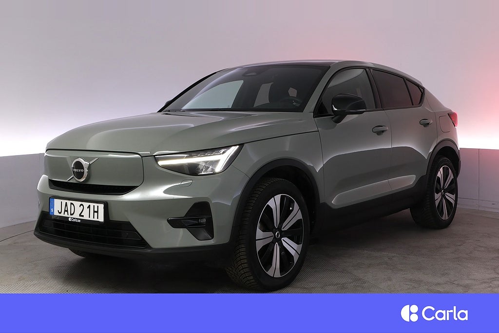 Volvo C40 Recharge Single Motor Plus Pano BLIS Elstol V-Hjul