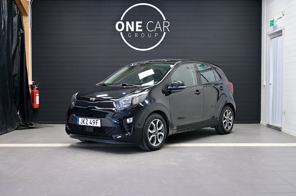 Kia Picanto 1.0 MPI GLS Backkamera GPS Nybesiktigad 404kr årsskatt