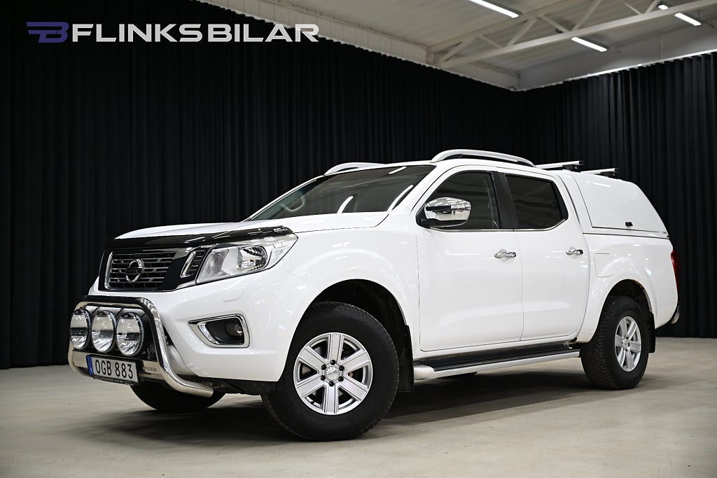 Nissan Navara 190HK Dubbelhytt Kåpa Drag GPS Backkamera Moms