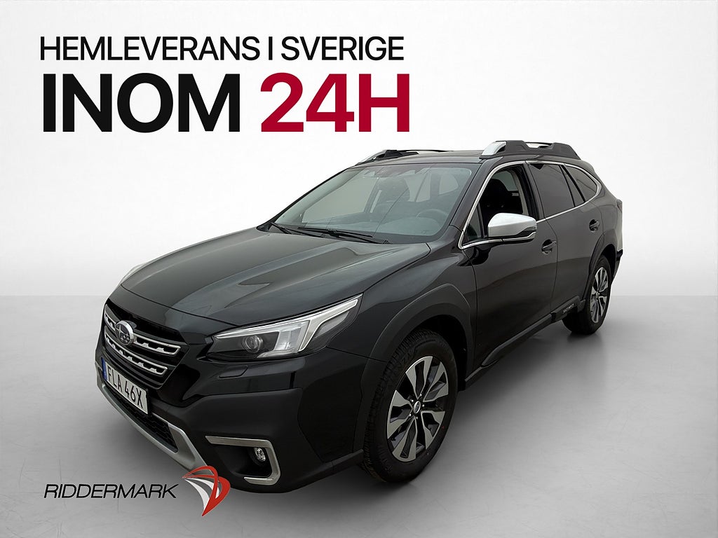Subaru Outback 2.5 4WD Touring Pano H/K Nav Skinn Drag Kamer