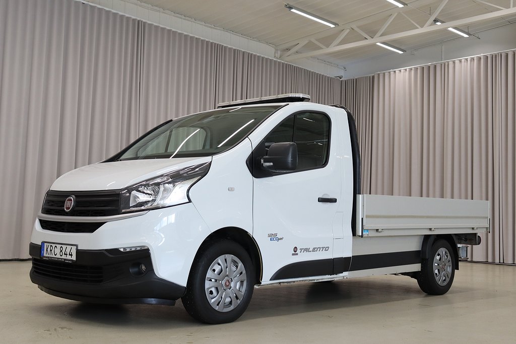 Fiat Talento 1.6 125HK Flak Webasto 9400Mil Nyservad Momsbil