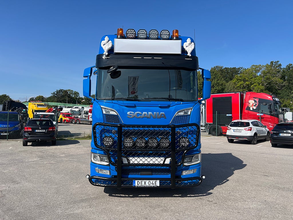 Scania R660 V8 6x2*4 Lastväxlare, ADR, Liftdumper, Euro 6