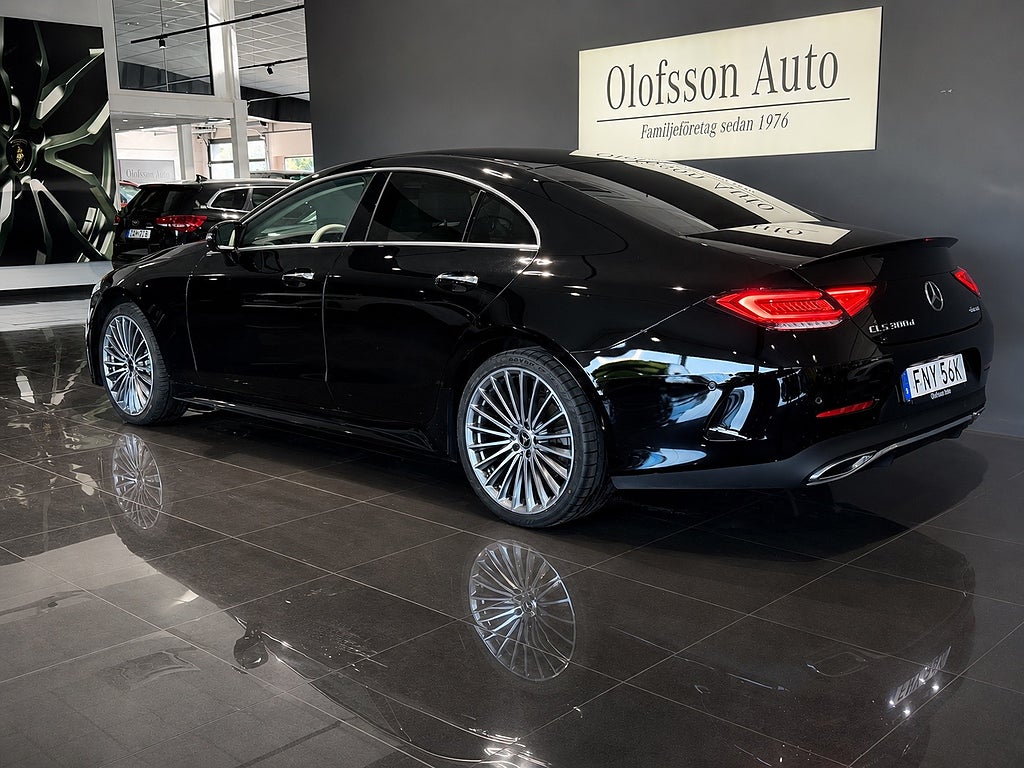 Mercedes-Benz CLS 300 d 4MATIC AMG Line Premium Burmester Drag - bild 3