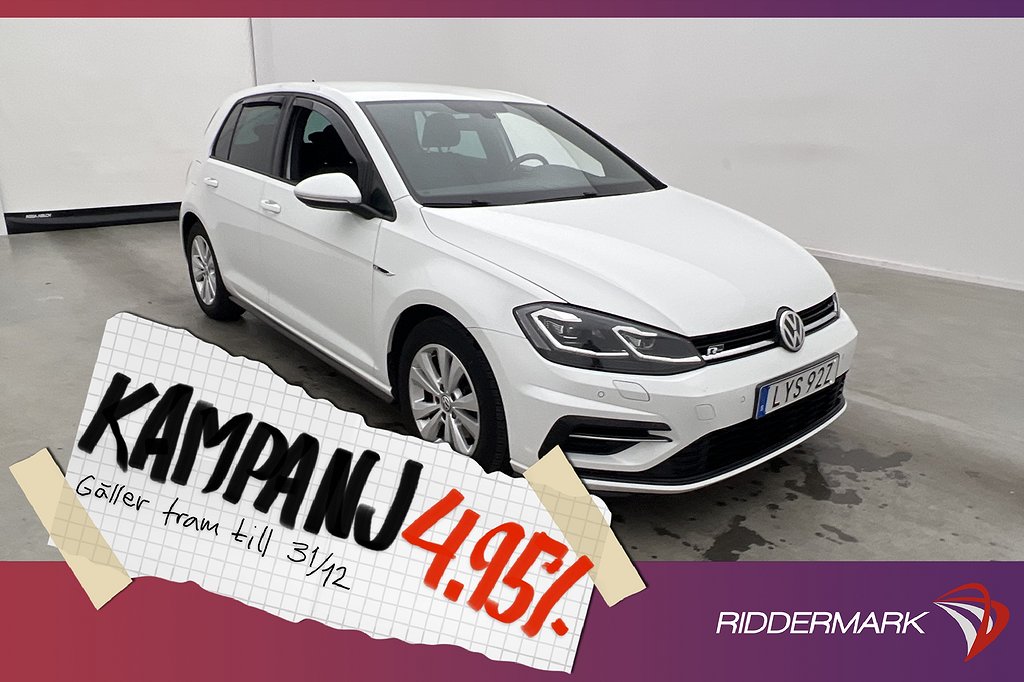 Volkswagen Golf 1.5 TSI 150hk R-Line Sensorer 4,95% Ränta