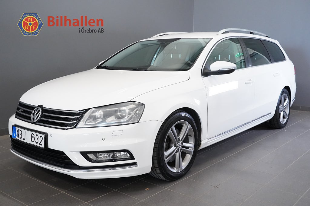 Volkswagen Passat Variant 2.0 TDI 4M R-Line Värmare Kam Drag Läder DSG 