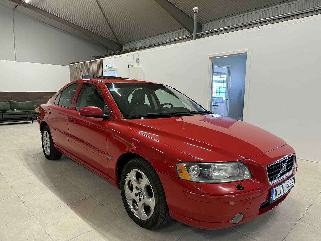 Volvo S60 2.4 CNG / Skinnklädsel Taklucka GPS 1-Ägare