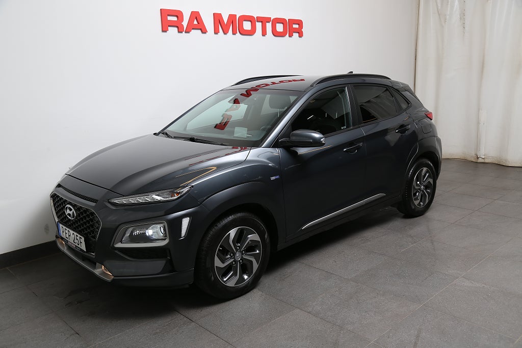Hyundai Kona Hybrid 1,6 GDI 141hk Premium Aut Head-up Motorv Drag 2020