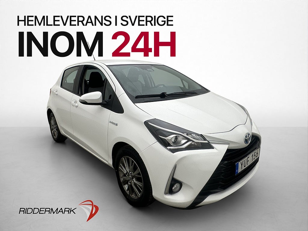 Toyota Yaris Hybrid 101hk Active Kamera Farthållare BT
