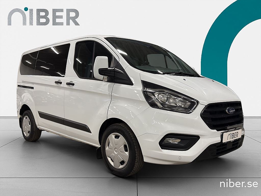 Ford Transit Custom 320 Kombi, 9sits, Skolbuss, Carplay, Kamera, Värmare