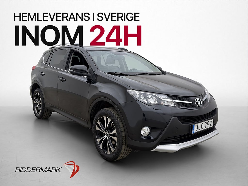 Toyota RAV4 AWD 151hk Edition Feel Kamera Dragkrok Rails