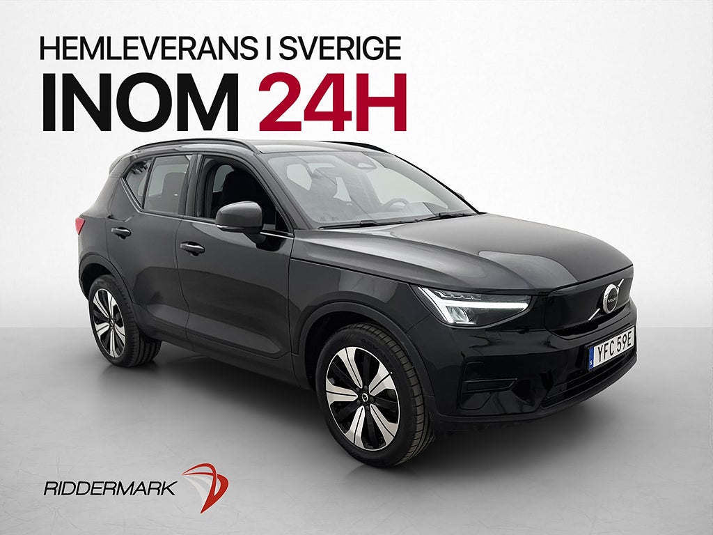 Volvo XC40 Recharge Single Motor Core Värm Kamera MOMS