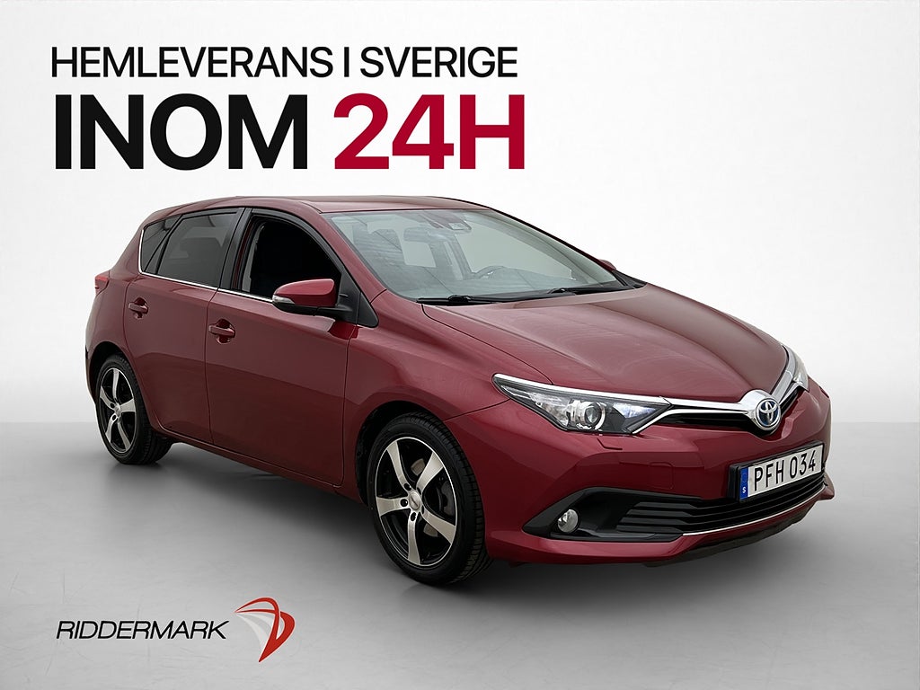 Toyota Auris Hybrid 136hk Intense Edition Kamera Farthållare