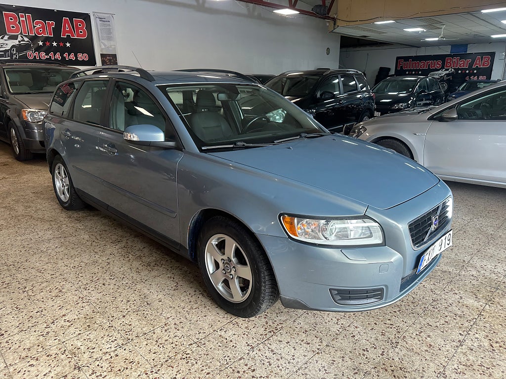 Volvo V50 1.8 Flexifuel Kinetic Ny Sevad& Besiktigad 