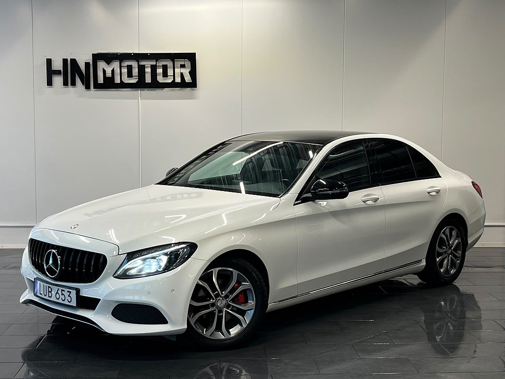 Mercedes-Benz C220 d 220 d 7G-Tronic Plus |LågSkatt|NyServ|DRAG| NY BESS