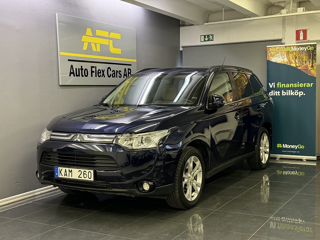 Mitsubishi Outlander 2.2 Di-D 4WD Business 7-SITS/DRAG/NYBES