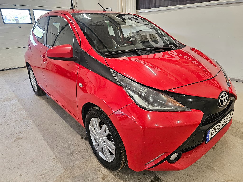 Toyota Aygo 5-dörrar 1.0 VVT-i X-PLAY Touch Euro 6