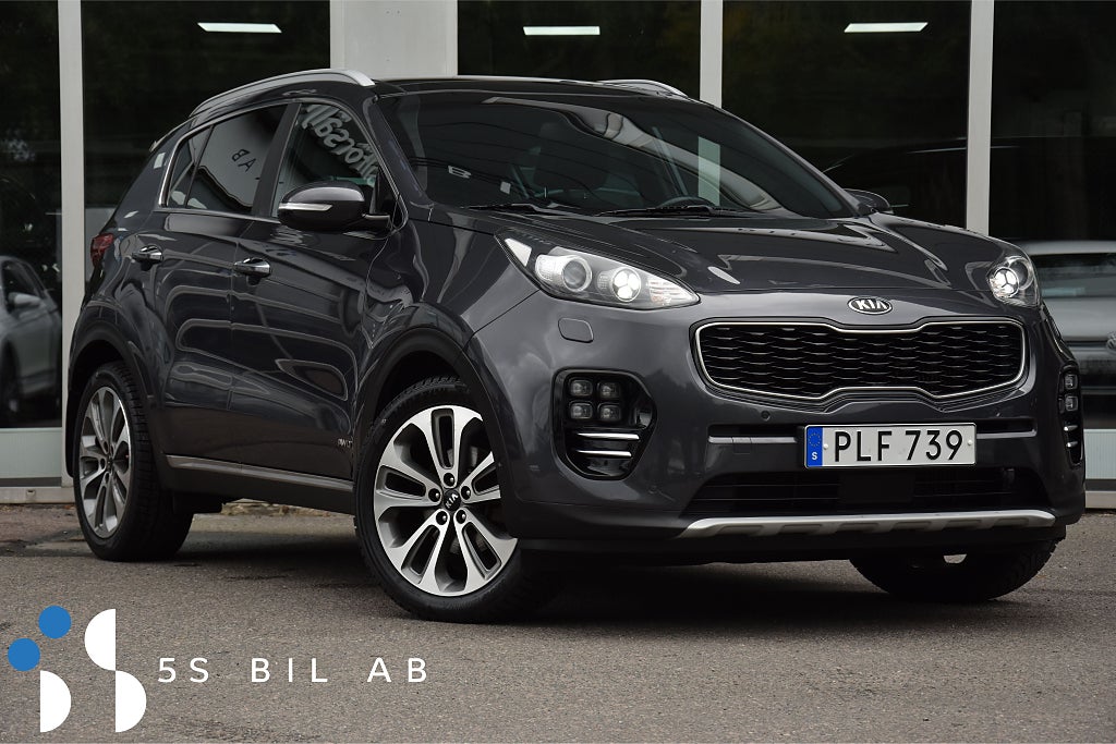 Kia Sportage 2.0 CRDi AWD GT-Line PANO FART JBL CARPLAY P SENS 185HK