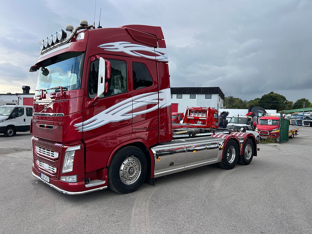 Volvo FH13 500 6x2*4 Lastväxlare, Krandubbar, Euro 6