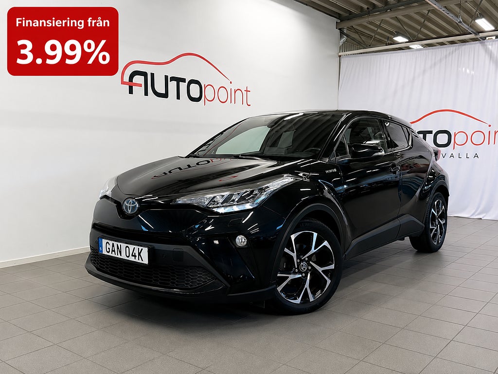 Toyota C-HR Hybrid CVT X-Edition 122hk B-kamera|Dragkrok|Keyless 