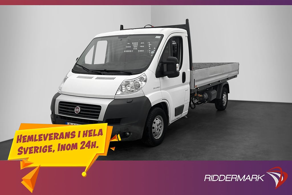 Fiat ducato FLAKBIL/KRANBIL 2.3 Ny-Kamrem 3-Sit Värmare Moms