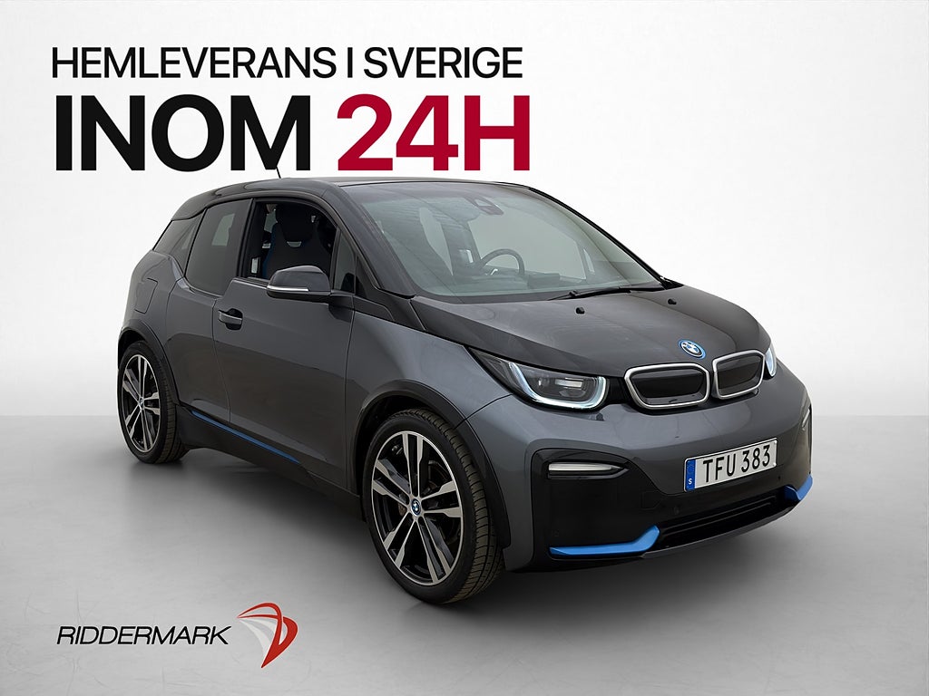 BMW i3s 120 Ah 183hk Comfort Advanced Värmare H/K Kamera
