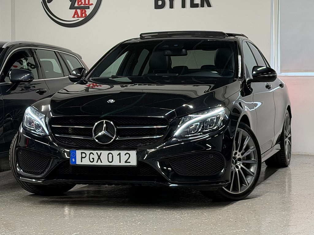 Mercedes-Benz C 220 d 9G-Tronic AMG Line PANO KAM GPS SKINN