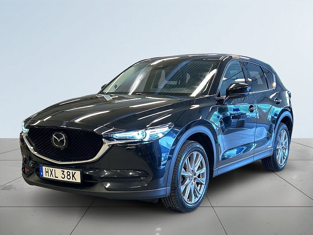 Mazda CX-5 2.5 AWD Optimum MoK-värm/360/BOSE/AdaptivFart/Navi/HuD