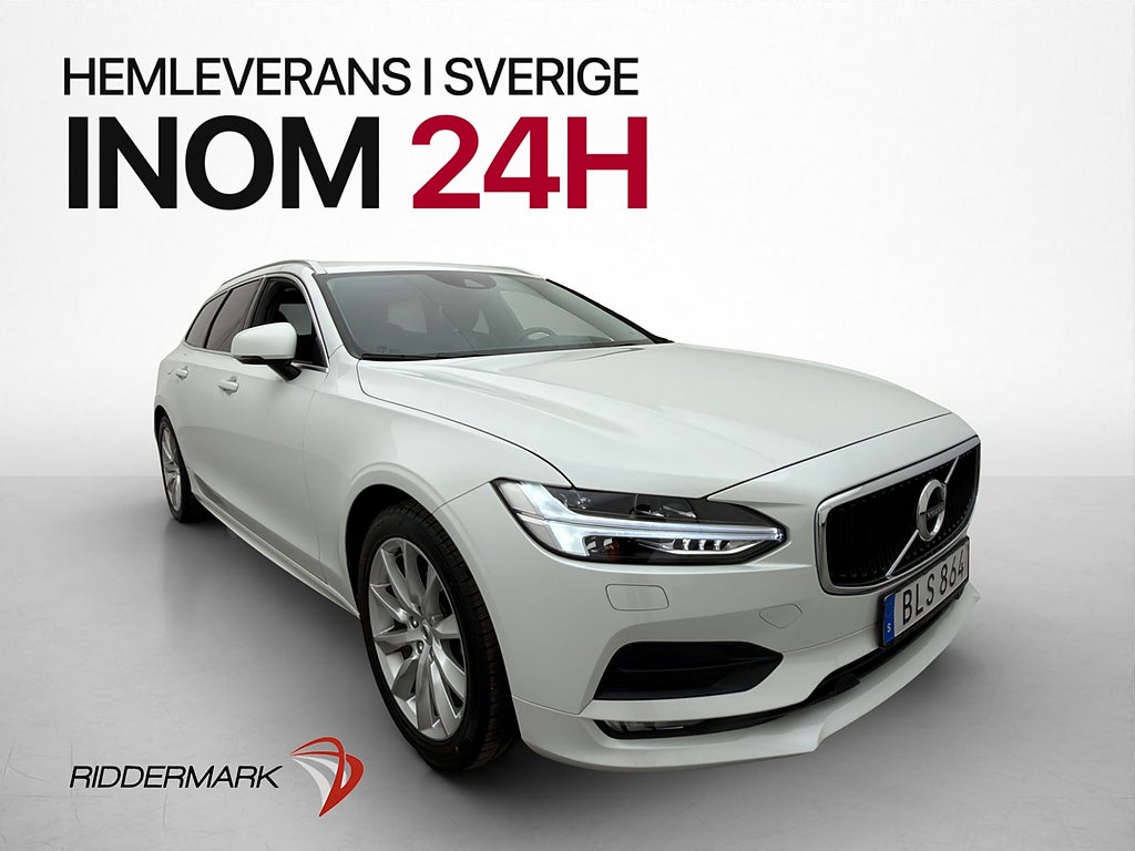 Volvo V90 D4 AWD Advanced VOC Värmare Kamera Navi Rattvärme