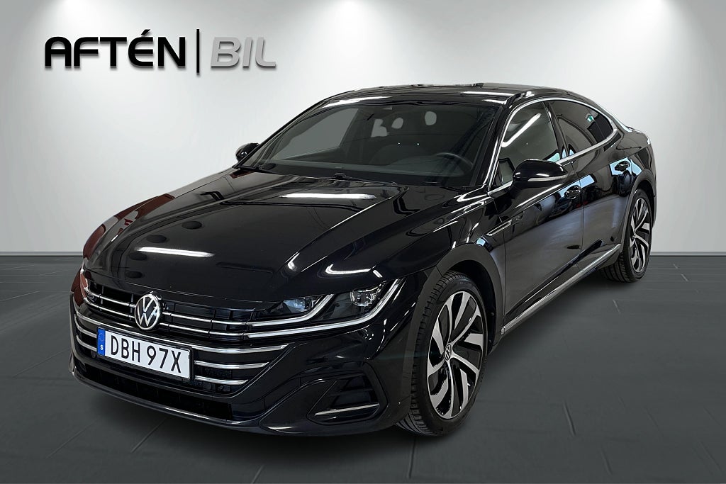 Volkswagen Arteon eHybrid 218hk R-Line|Cockpit|Värmare|Drag - NYSERVAD!